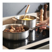 SAUTEUSE BORD DROIT INOX ALCHIMY LOQY - DE BUYER