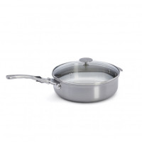 SAUTEUSE BORD DROIT INOX ALCHIMY LOQY - DE BUYER