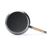 POÊLE À CRÊPES EN ACIER MINERAL B BOIS - DE BUYER