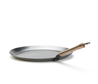 POÊLE À CRÊPES EN ACIER MINERAL B BOIS - DE BUYER