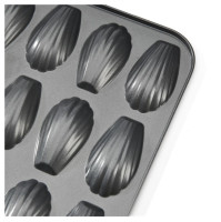 PLAQUE MADELEINES ACIER  ANTIADHÉSIF - DE BUYER