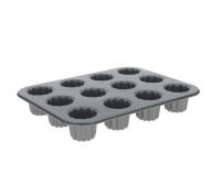 PLAQUE CANELÉS BORDELAIS ACIER ANTIADHÉSIF - DE BUYER