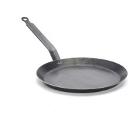 POÊLE À CRÊPES EN ACIER BLEUI BLUE CARBONE - DE BUYER