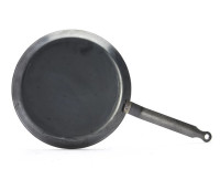 POÊLE À CRÊPES EN ACIER BLEUI BLUE CARBONE - DE BUYER