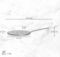 POÊLE À POFFERTJES ET MINI-BLINIS ACIER MINERAL B - DE BUYER