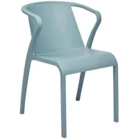 Salon de jardin table meet + 8 fauteuils Fado empilables - Ezpeleta