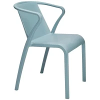 Salon de jardin table meet + 8 fauteuils Fado empilables - Ezpeleta
