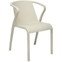 Salon de jardin table meet + 8 fauteuils Fado empilables - Ezpeleta
