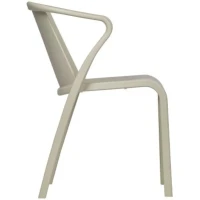 Salon de jardin table meet + 8 fauteuils Fado empilables - Ezpeleta