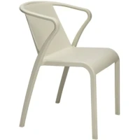 Salon de jardin table meet + 8 fauteuils Fado empilables - Ezpeleta