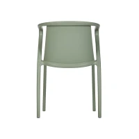 Salon de jardin table meet + 8 fauteuils Fado empilables - Ezpeleta