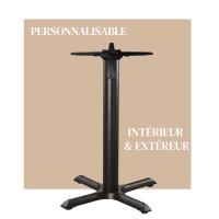 Pied de table en fonte - Bolero