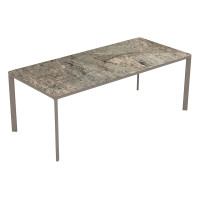 TABLE EXTÉRIEUR 200 x 90 CM MEET - EZPELETA professionnel