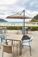 PARASOL DEPORTE FLEXO AVEC PIED EN CROIX - EZPELETA PROFESSIONNEL