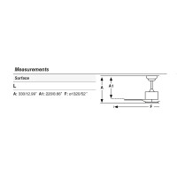 VENTILATEUR DE PLAFOND LUZON L - FARO