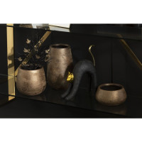 Vase  Céramique Or