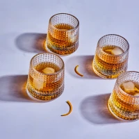 Coffret de 4 verres à whisky BLOSSOM - LA ROCHERE