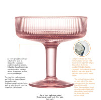 6 COUPES À DESSERT ALICE - LA ROCHERE