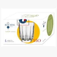 COFFRET DE 4 GOBELETS 550 ANS - LA ROCHERE