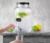 DISTRIBUTEUR DE BOISSON 5.5L AVEC ROBINET INOX