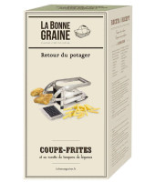 COUPE-FRITES INOX SUR VENTOUSE - LA BONNE GRAINE