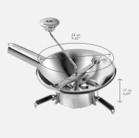 MOULIN PASSE-LÉGUMES INOX - LOUIS TELLIER