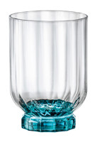 6 verres  collection FLORIAN LUCENT BLUE - BORMIOLI ROCCO