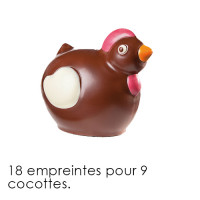 Moules à chocolat Pâques - Matfer
