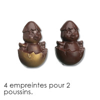 Moules à chocolat Pâques - Matfer