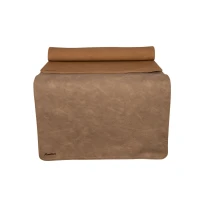 CHEMIN DE TABLE SIMILICUIR DOUBLE FACE - PAVELINNI