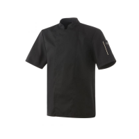 Veste de cuisine manches courtes Nero - Robur