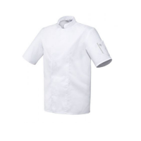 Veste de cuisine manches courtes Nero - Robur