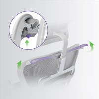 Porte veste fauteuil ergohuman ultra - reneo