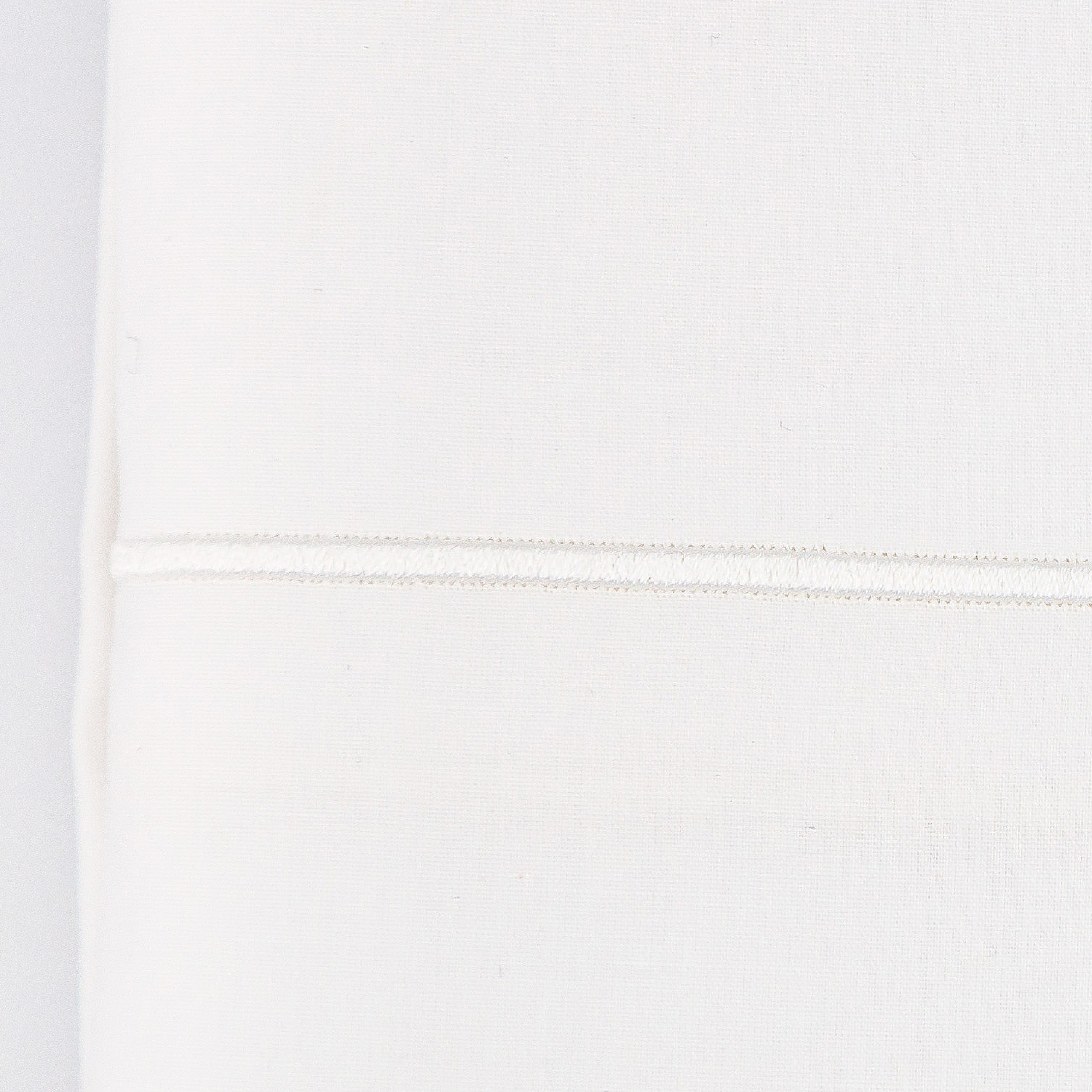 Drap plat bourdon blanc - PALACE