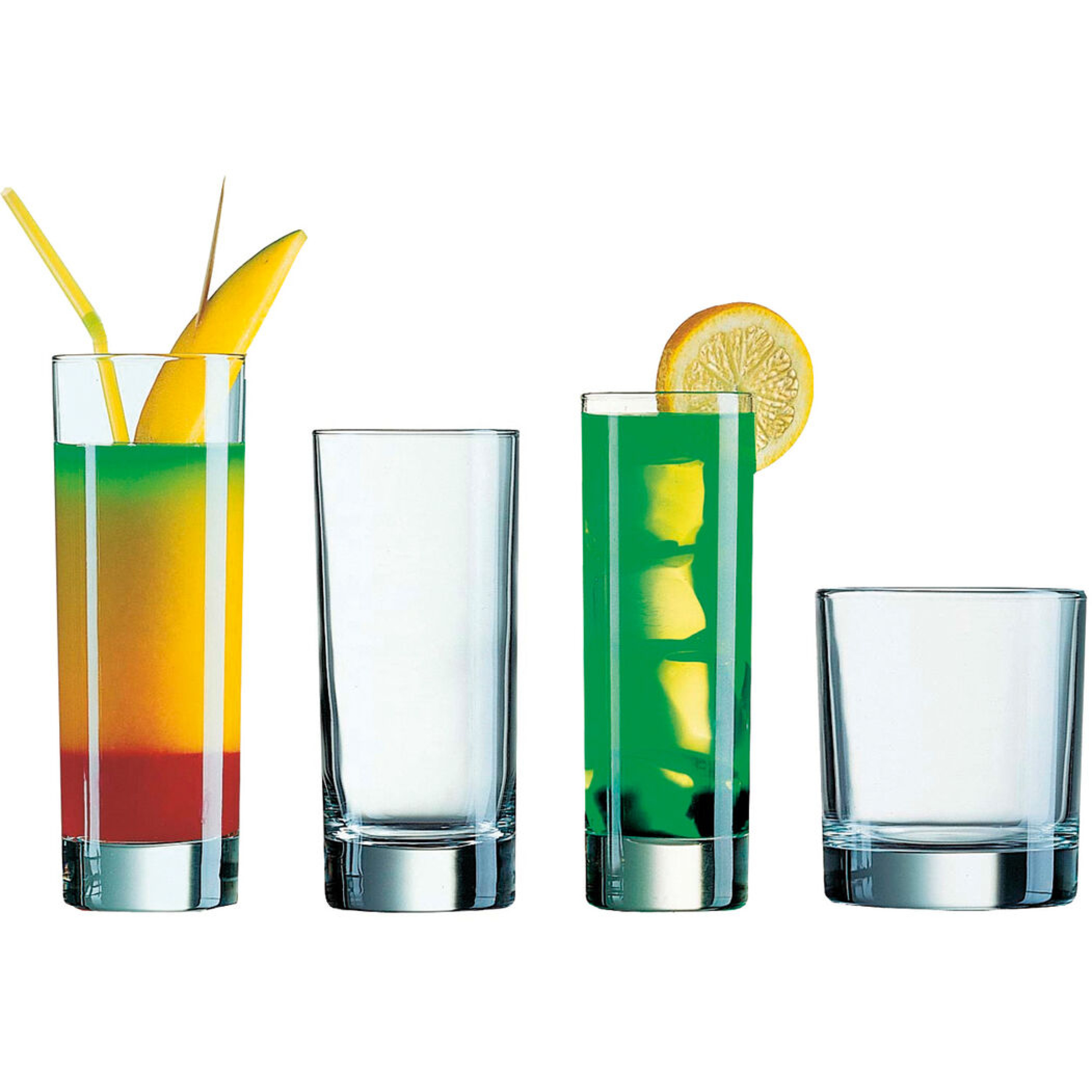 LOT DE 6 VERRES ISLANDE - ARCOROC PRO