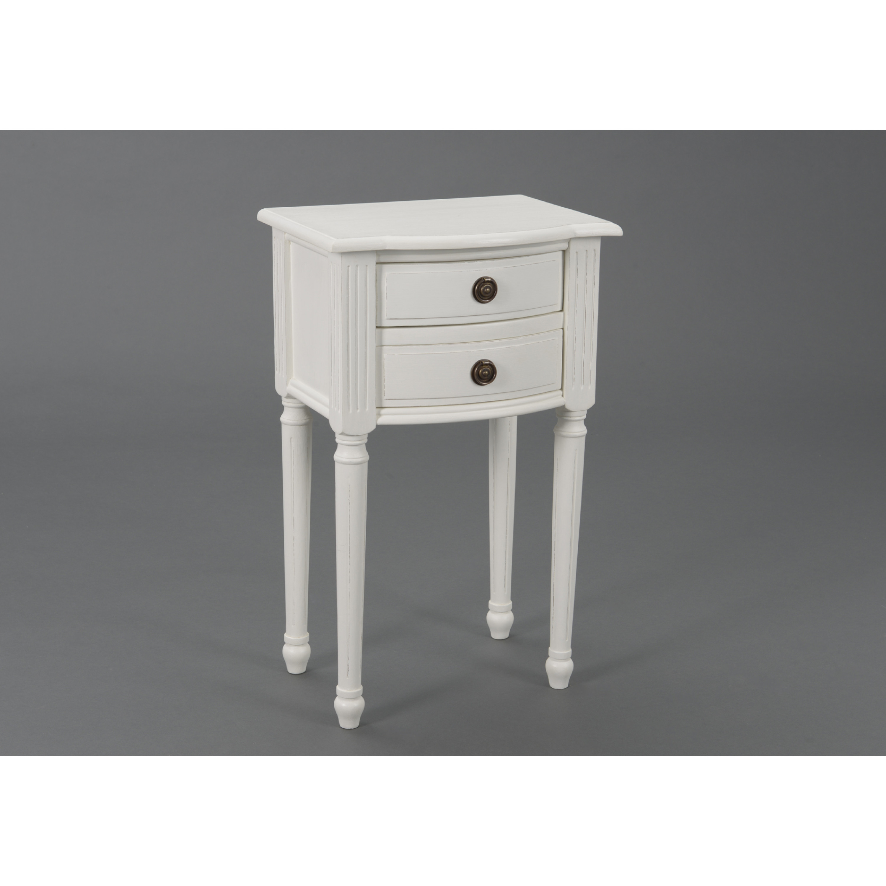 Table de chevet blanche AGATHE