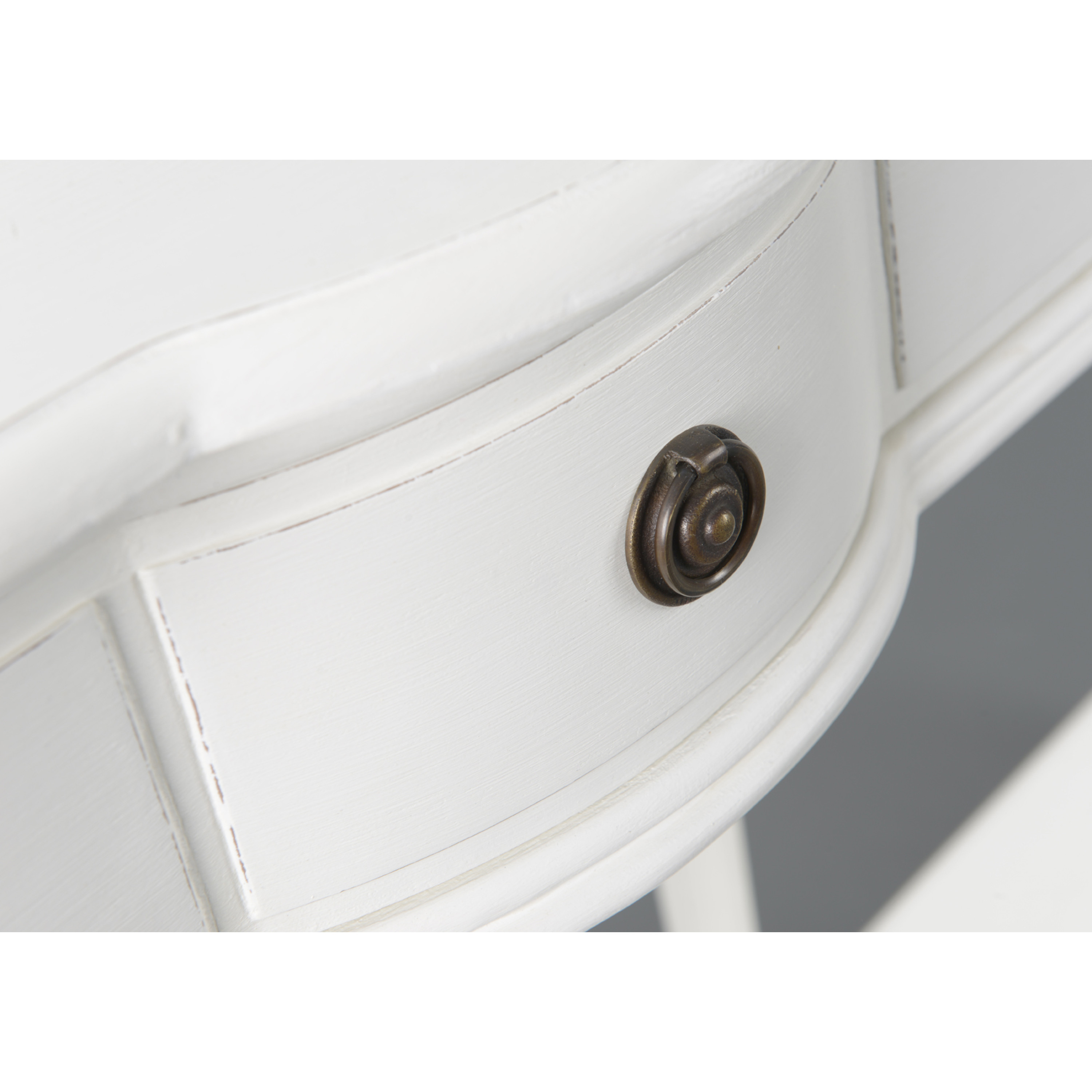 Table de chevet blanche AGATHE