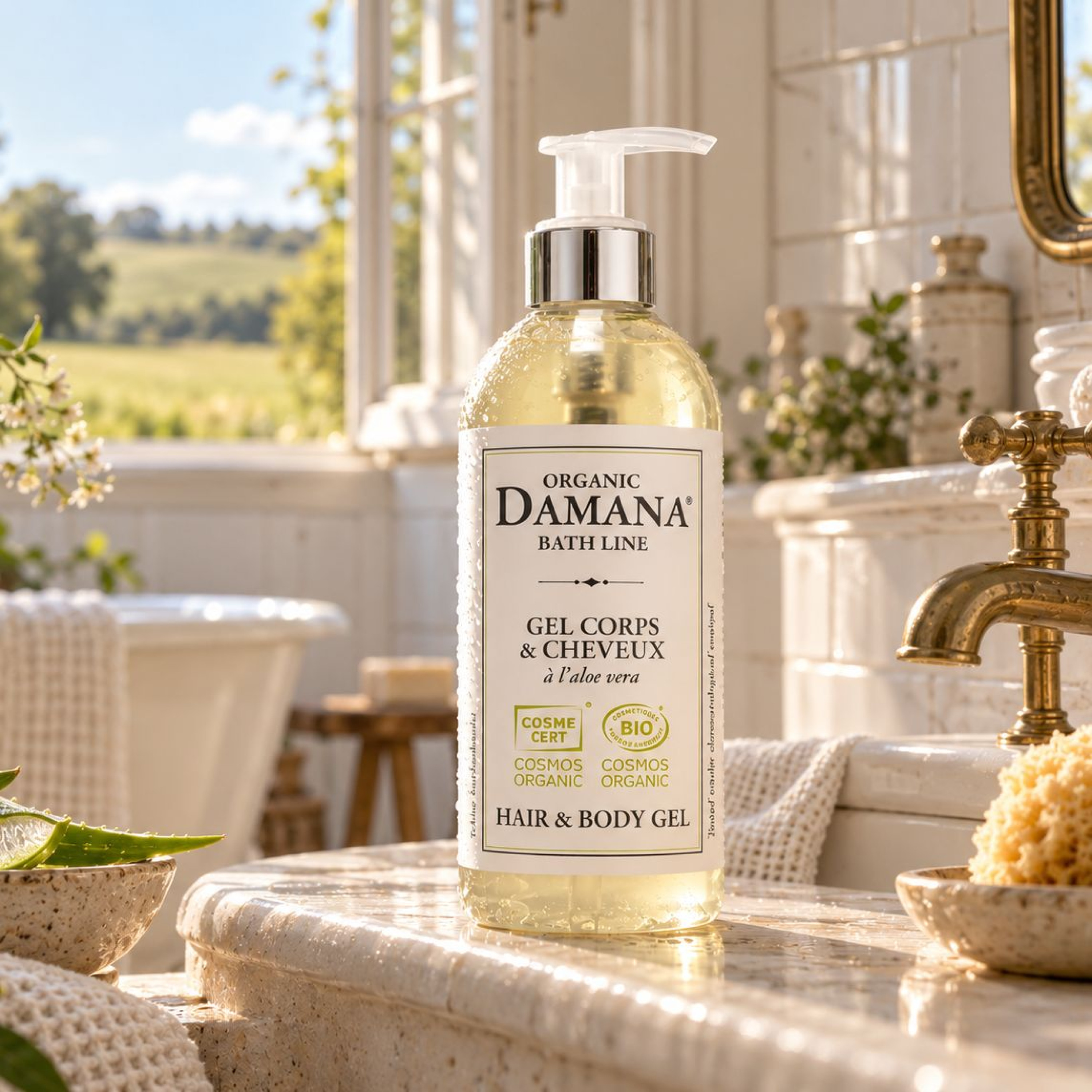 Gel cheveux & corps - Damana Organic