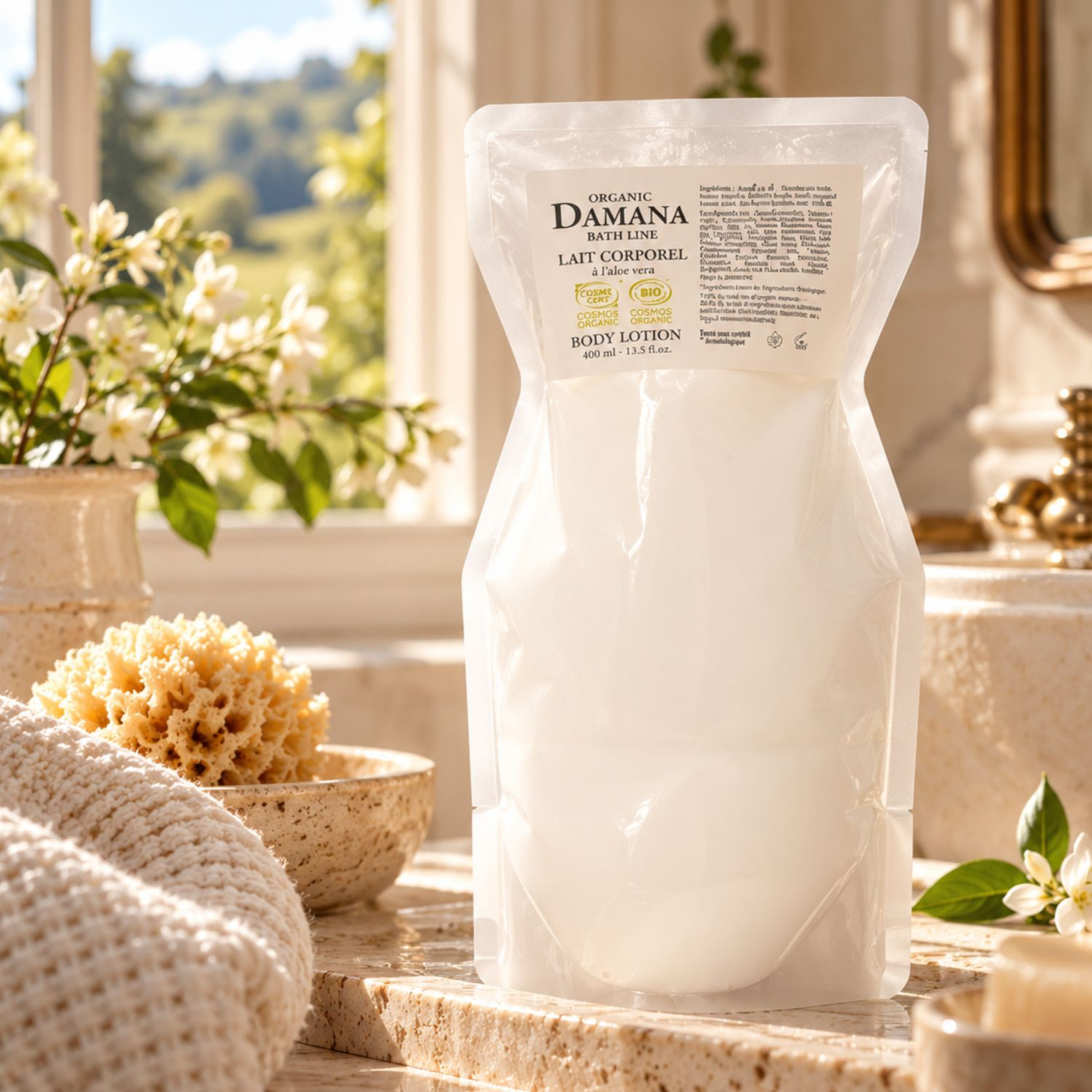 Recharge lait corporel - Damana Organic