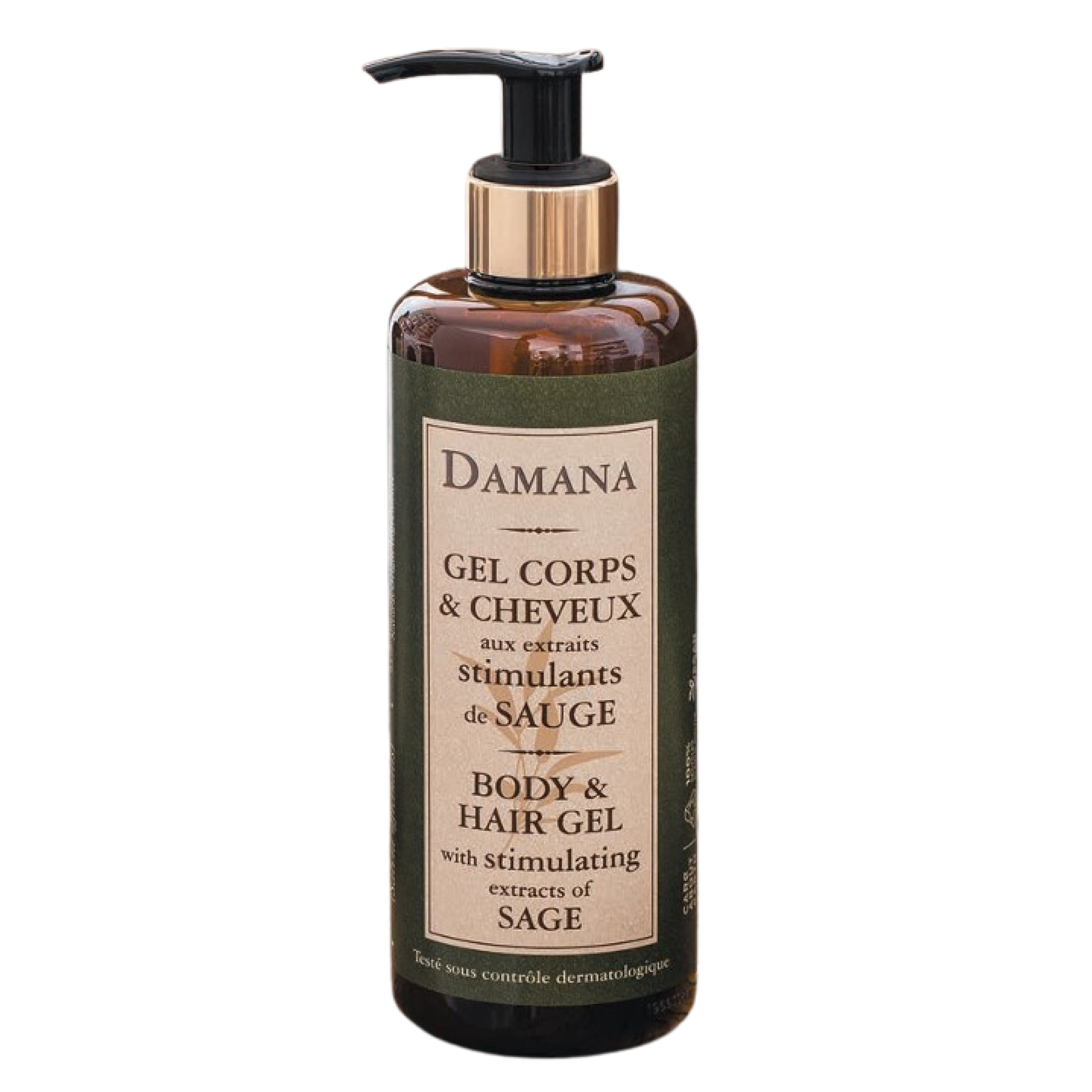 Gel cheveux & corps - Damana Terre & Soleil
