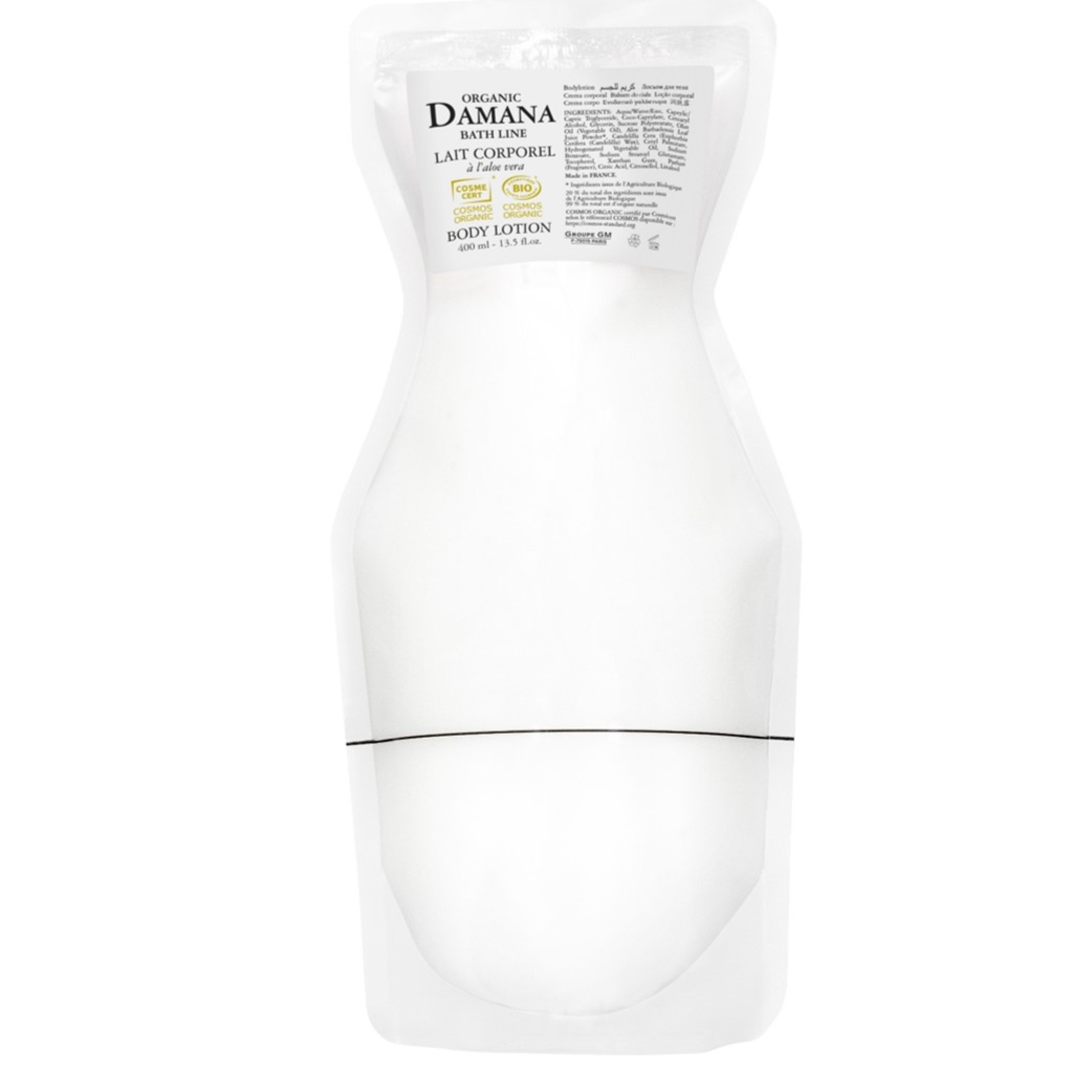 Recharge lait corporel - Damana Organic