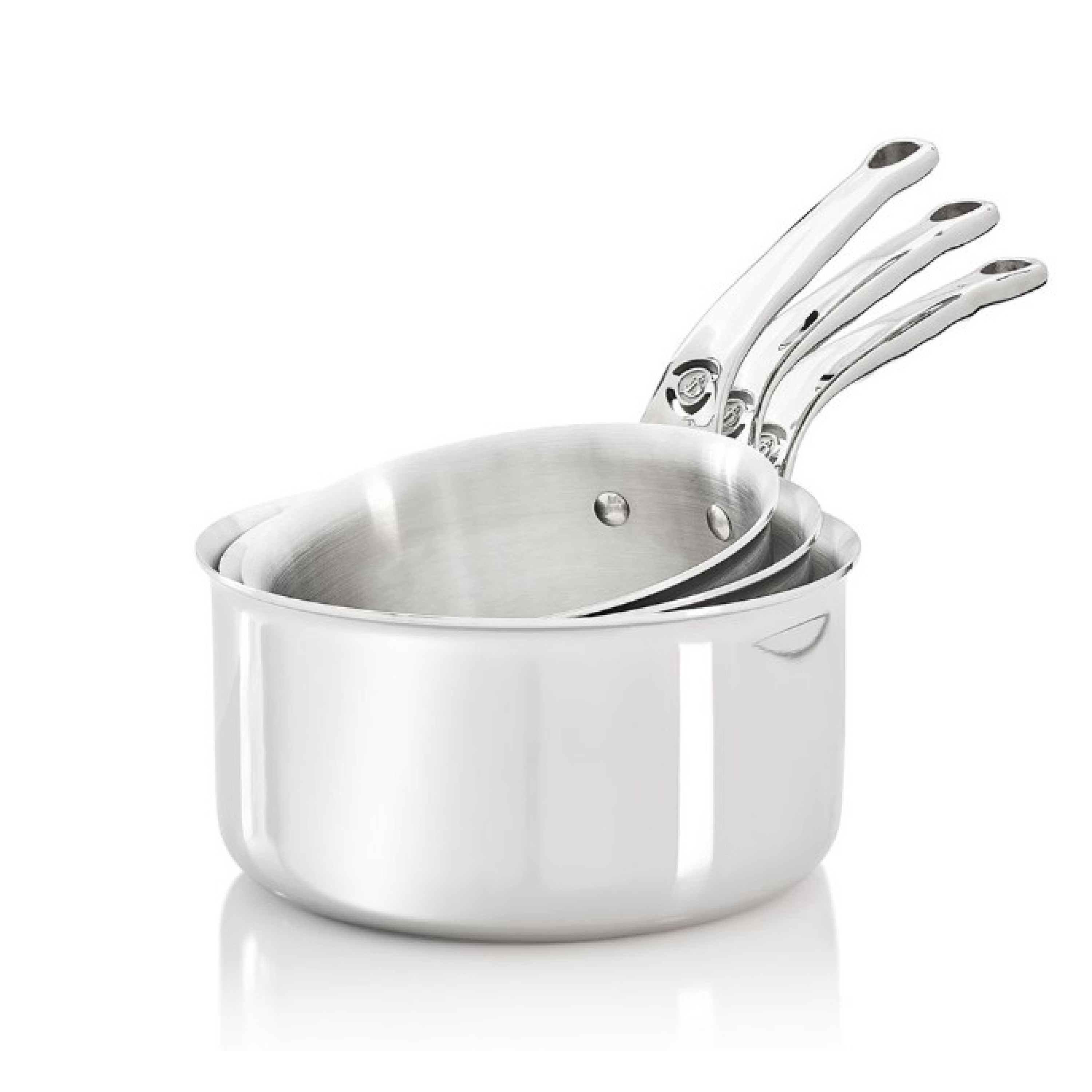 SET 3 CASSEROLES INOX AFFINITY - DE BUYER