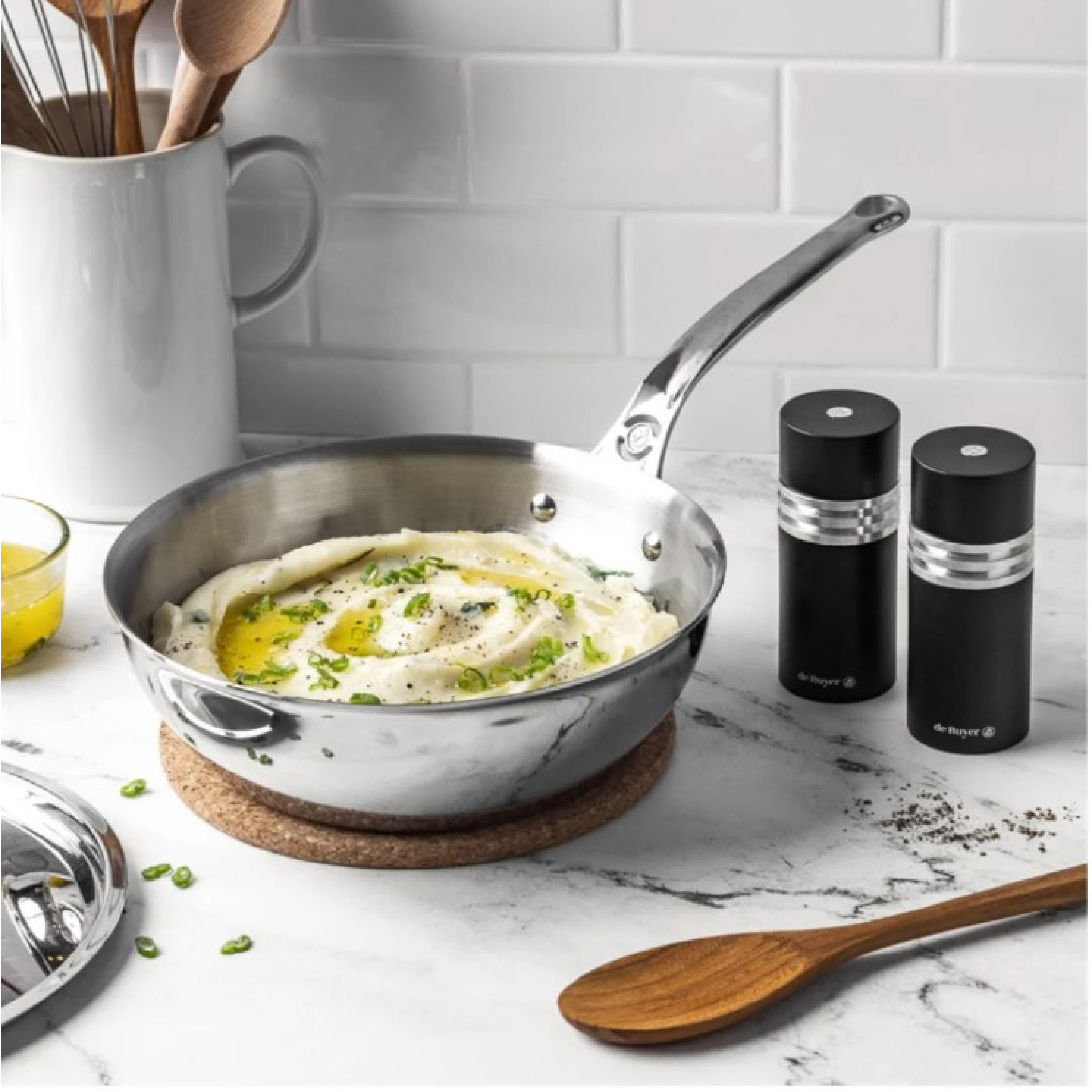 SAUTEUSE BOMBÉE INOX AFFINITY - DE BUYER