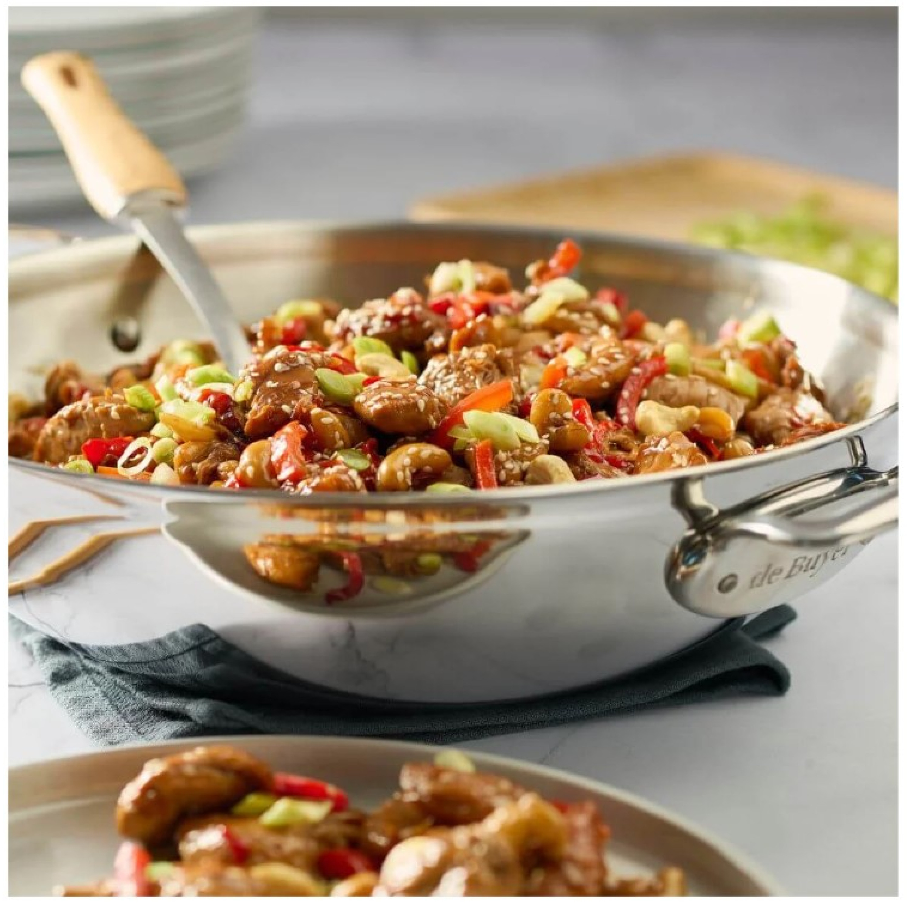 WOK INOX MULTICOUCHE AFFINITY - DE BUYER