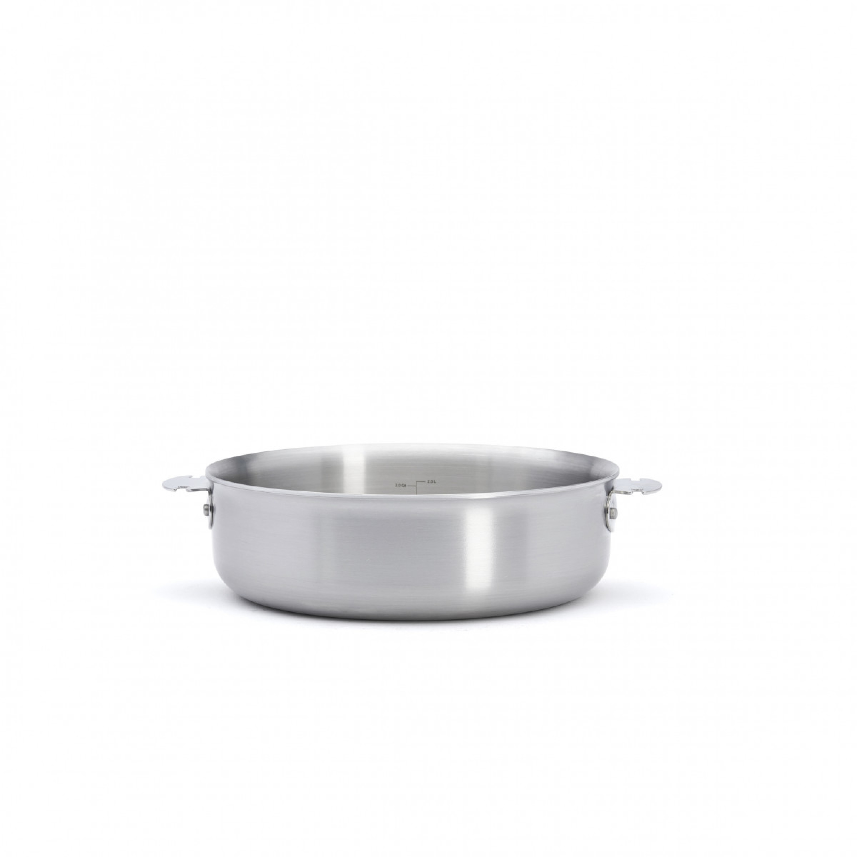 SAUTEUSE BORD DROIT INOX ALCHIMY LOQY - DE BUYER