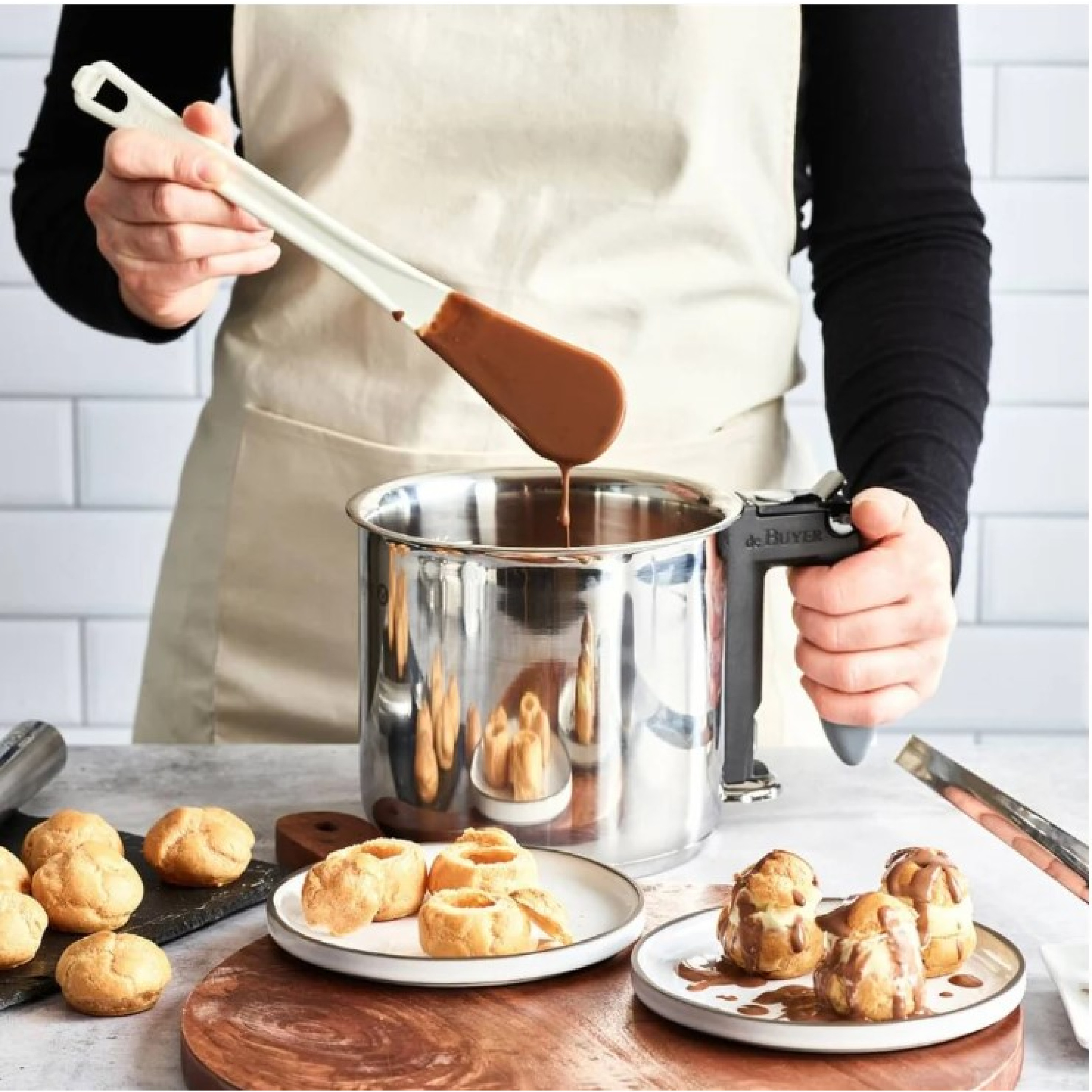 BAIN-MARIE DOUBLE-PAROI INOX - DE BUYER