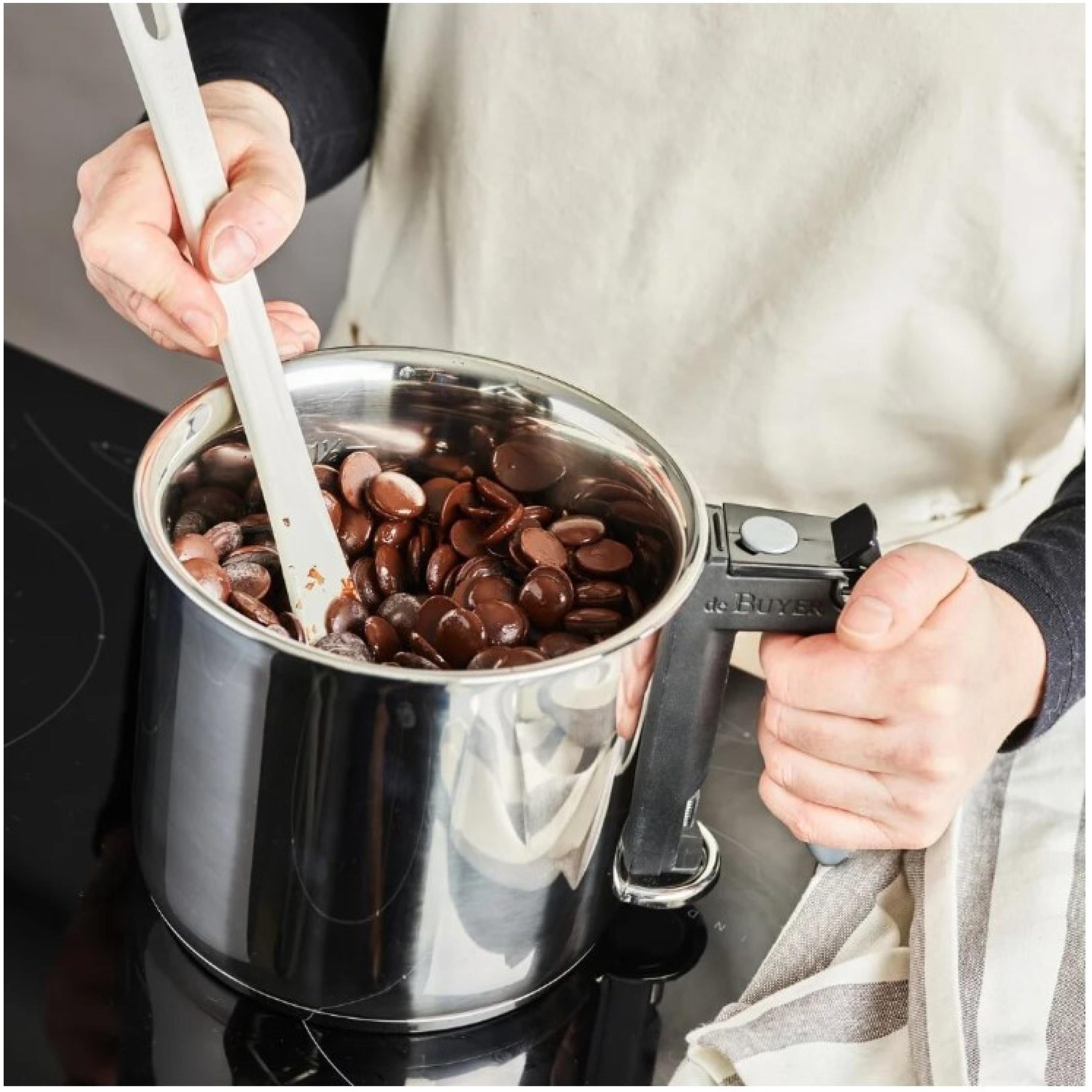 BAIN-MARIE DOUBLE-PAROI INOX - DE BUYER