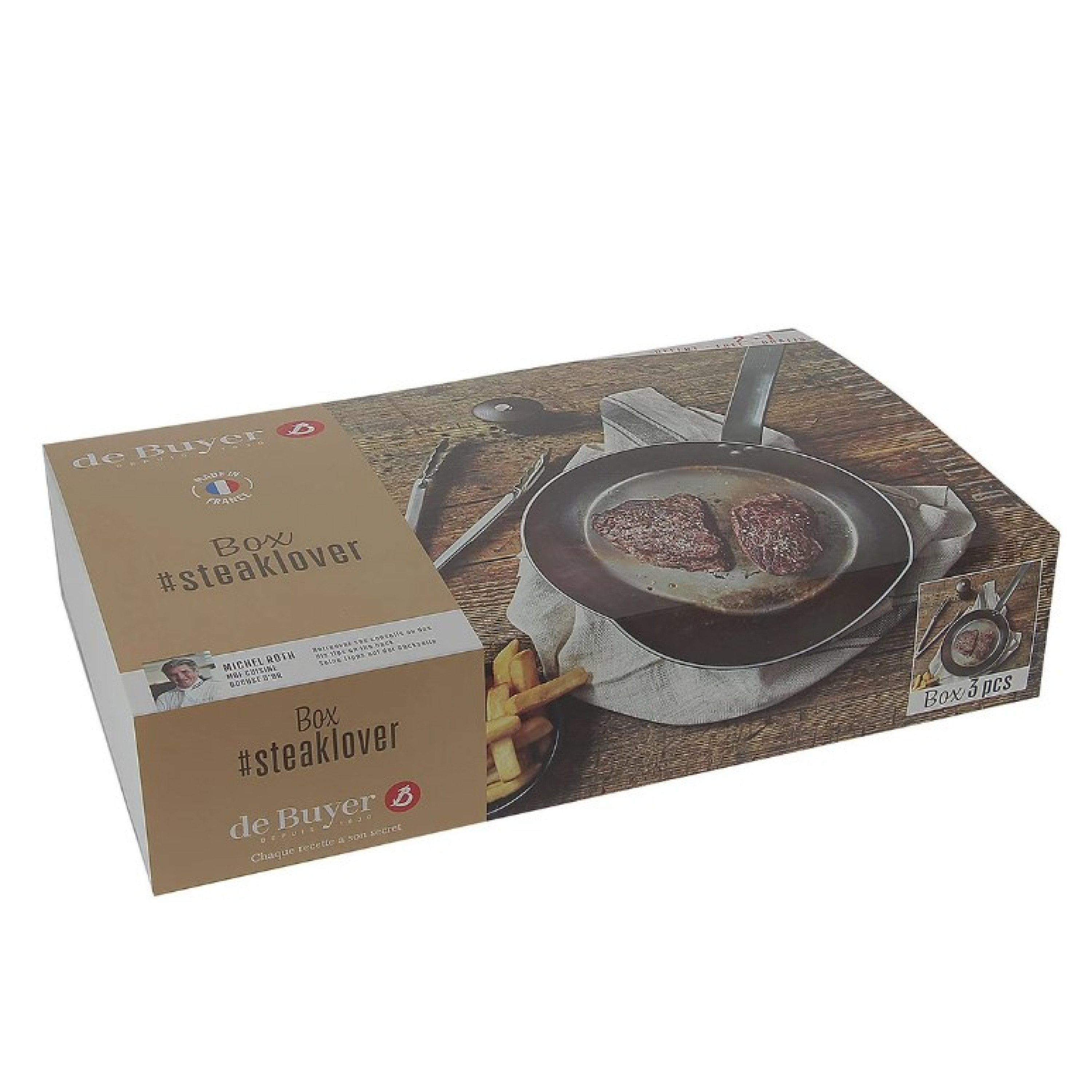 BOX STEAKLOVER - DE BUYER