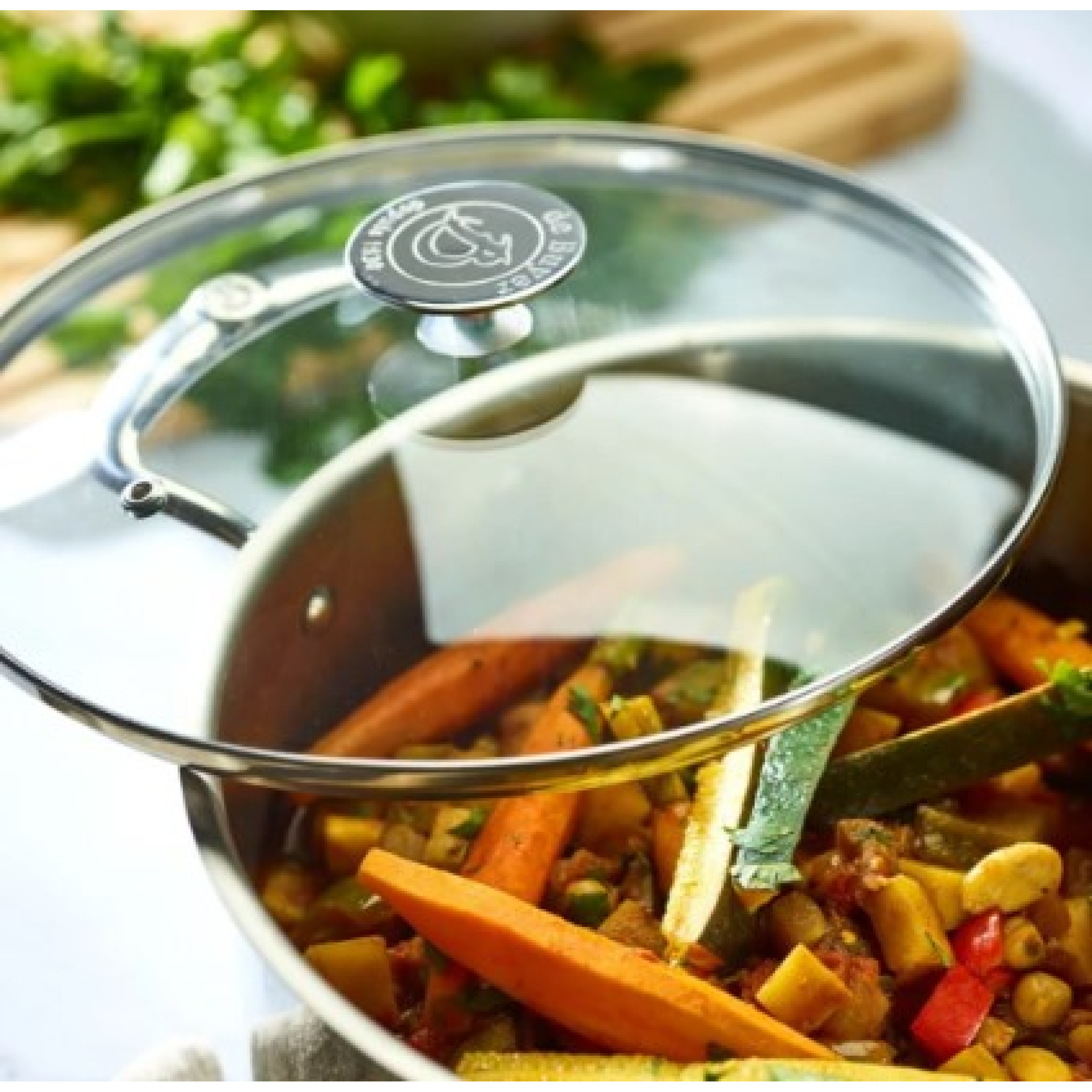 COUVERCLE VERRE PROFOND ALCHIMY - DE BUYER