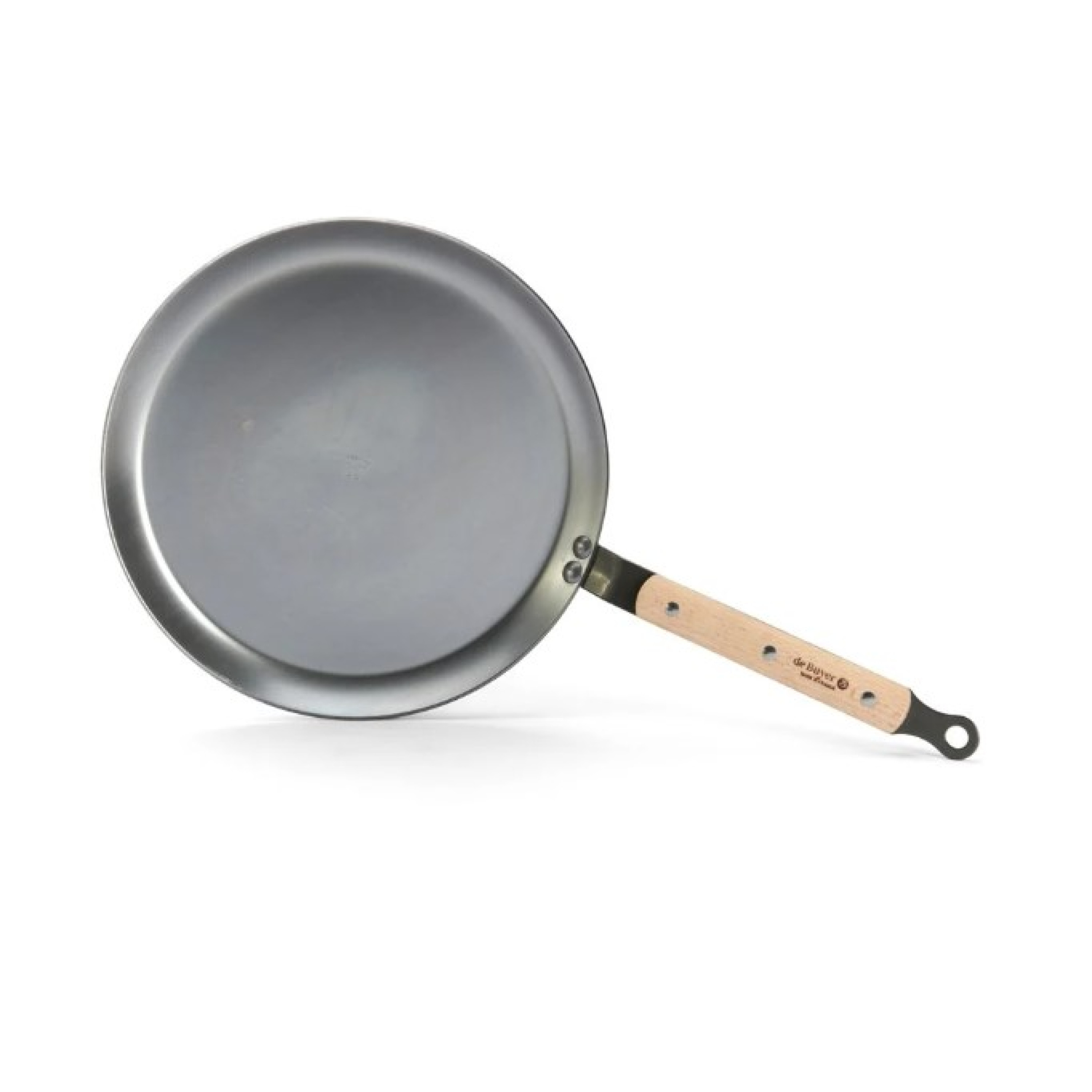 POÊLE À CRÊPES EN ACIER MINERAL B BOIS - DE BUYER